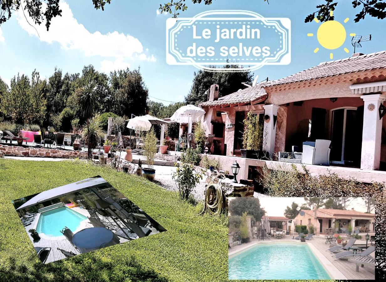 Bed and Breakfast Le Jardin Des Selves Draguignan Exteriér fotografie